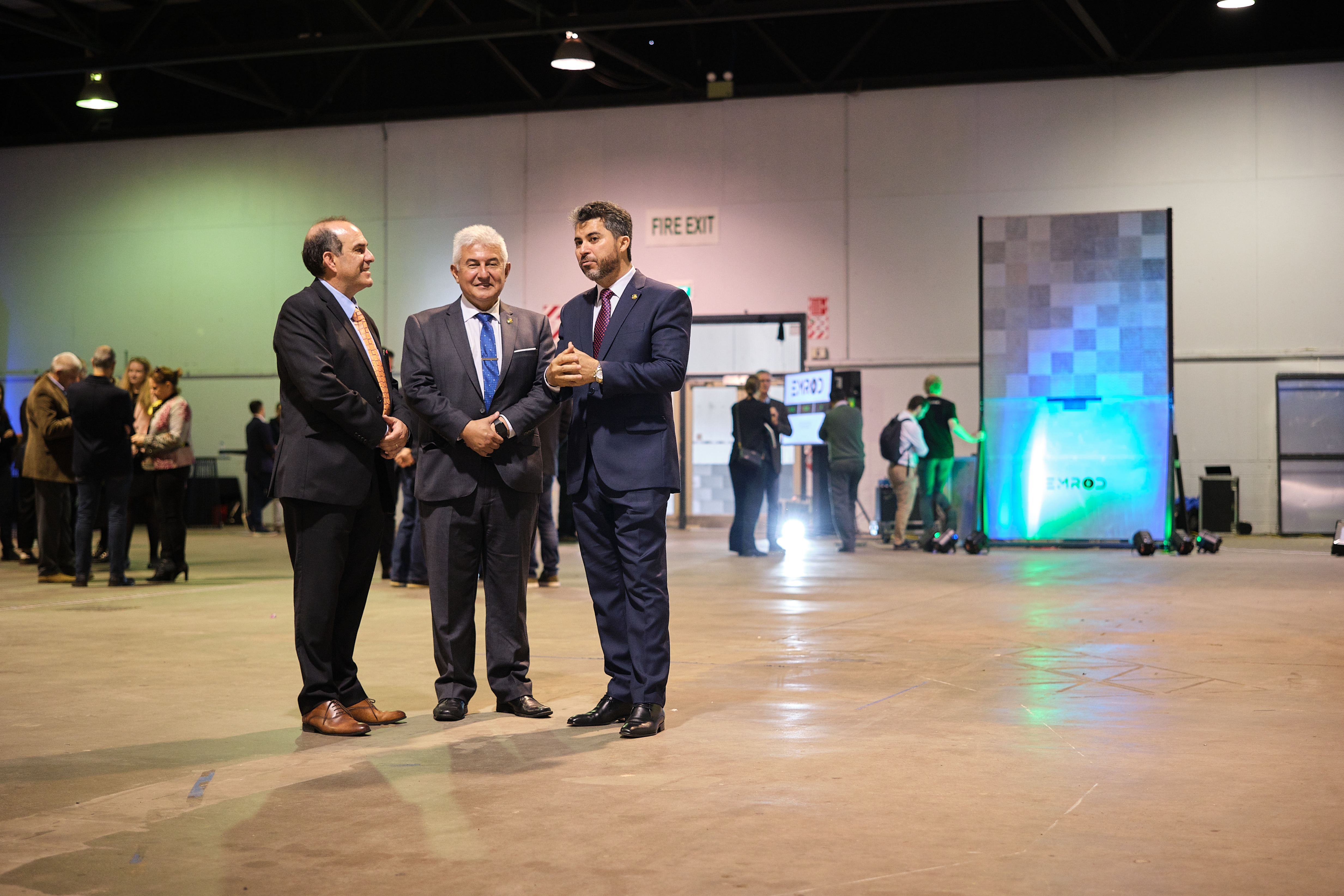 Senator and Astronaut Marcos Pontes, Senator Marcos Rogério and Marcelo Menoita